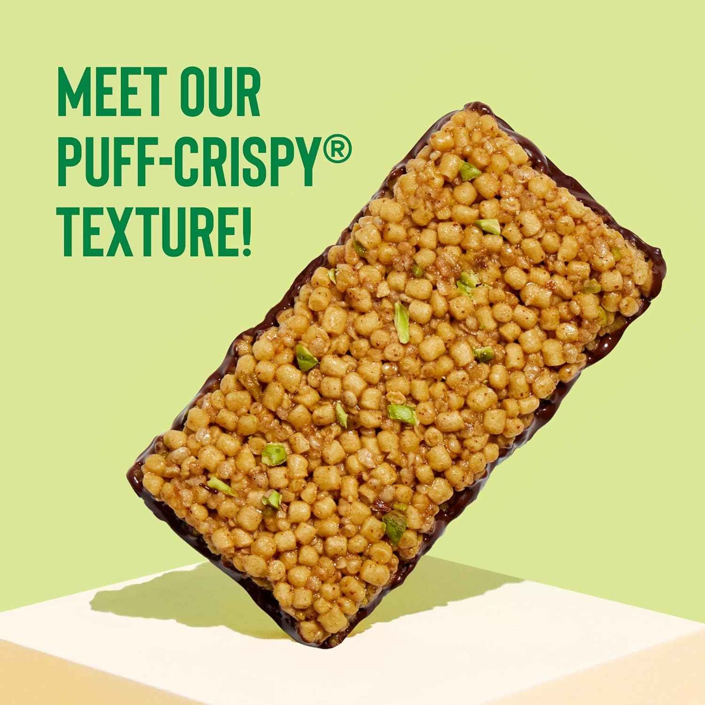 Mezcla Puff Crispy Protein Bar – Mindful Vegan Snack for Post-Yoga Wind-Down, 10g Plant Protein
