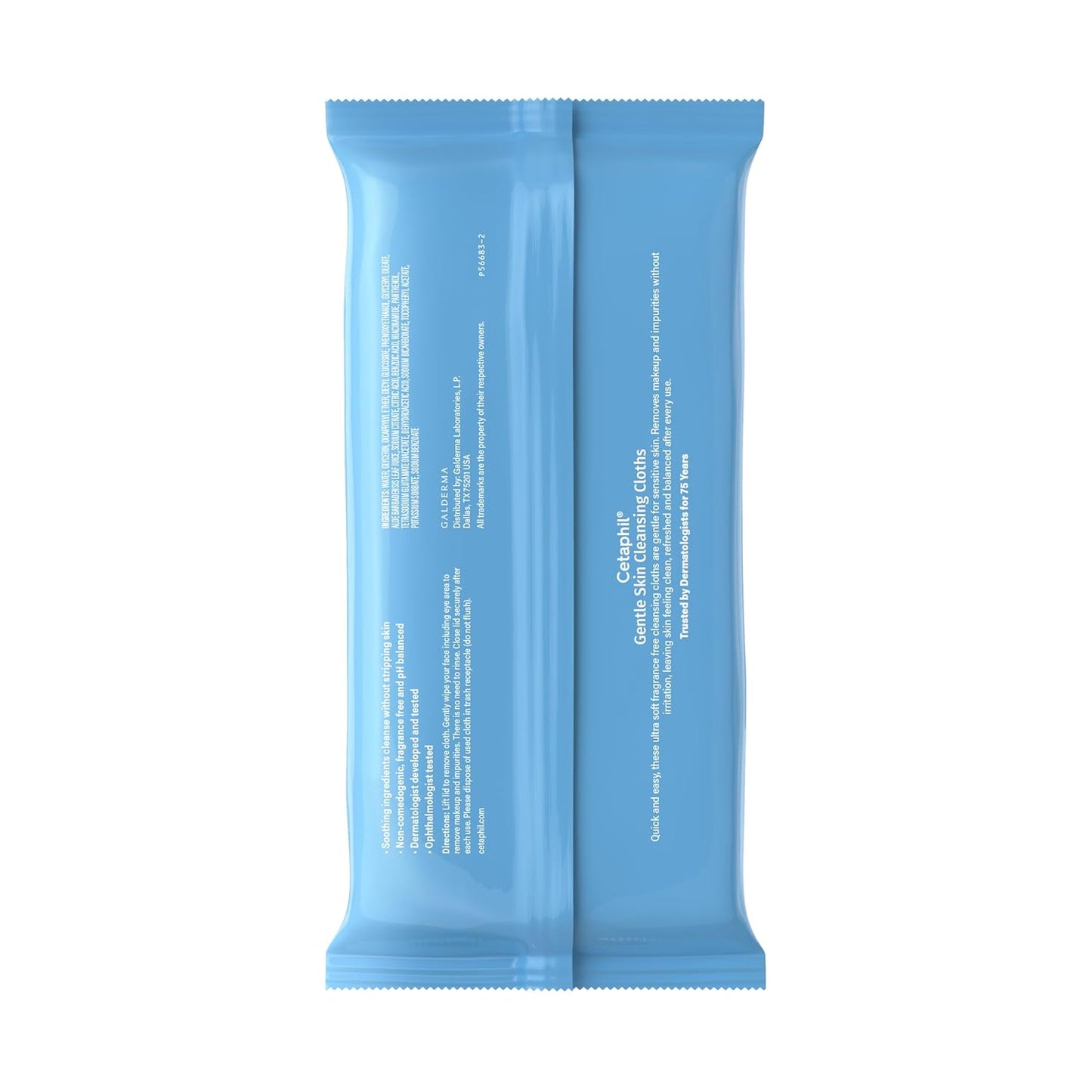Cetaphil Face and Body Wipes – Gentle Nightly Cleansing Cloths for Sensitive Skin Self-Care Rituals