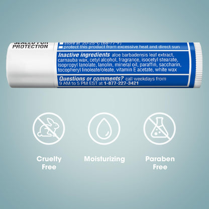 ChapStick Moisturizer 2-in-1 Lipcare SPF 15 – Soothing Aloe Lip Balm for a Calming Self-Care Ritual