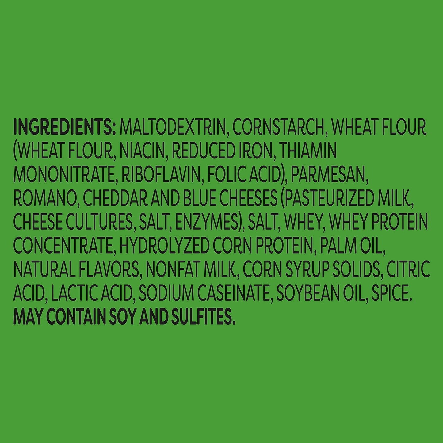 cheese-forward blend featuring parmesan, basil, garlic, spinach, and parsley