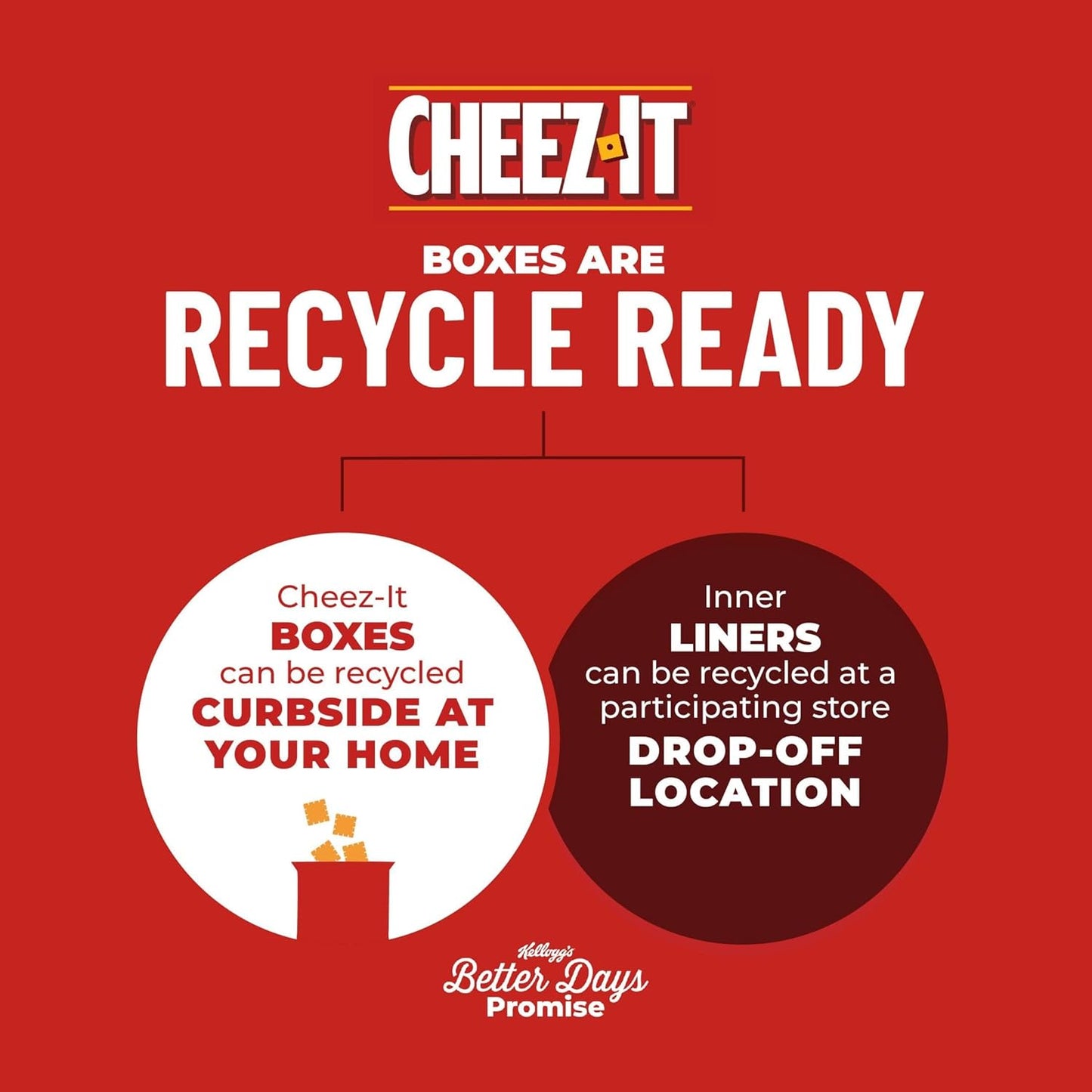 Cheez-It Snack Mix, Family Size Snack Pack for School Lunches and Road Trips, Original, 17.8oz Box