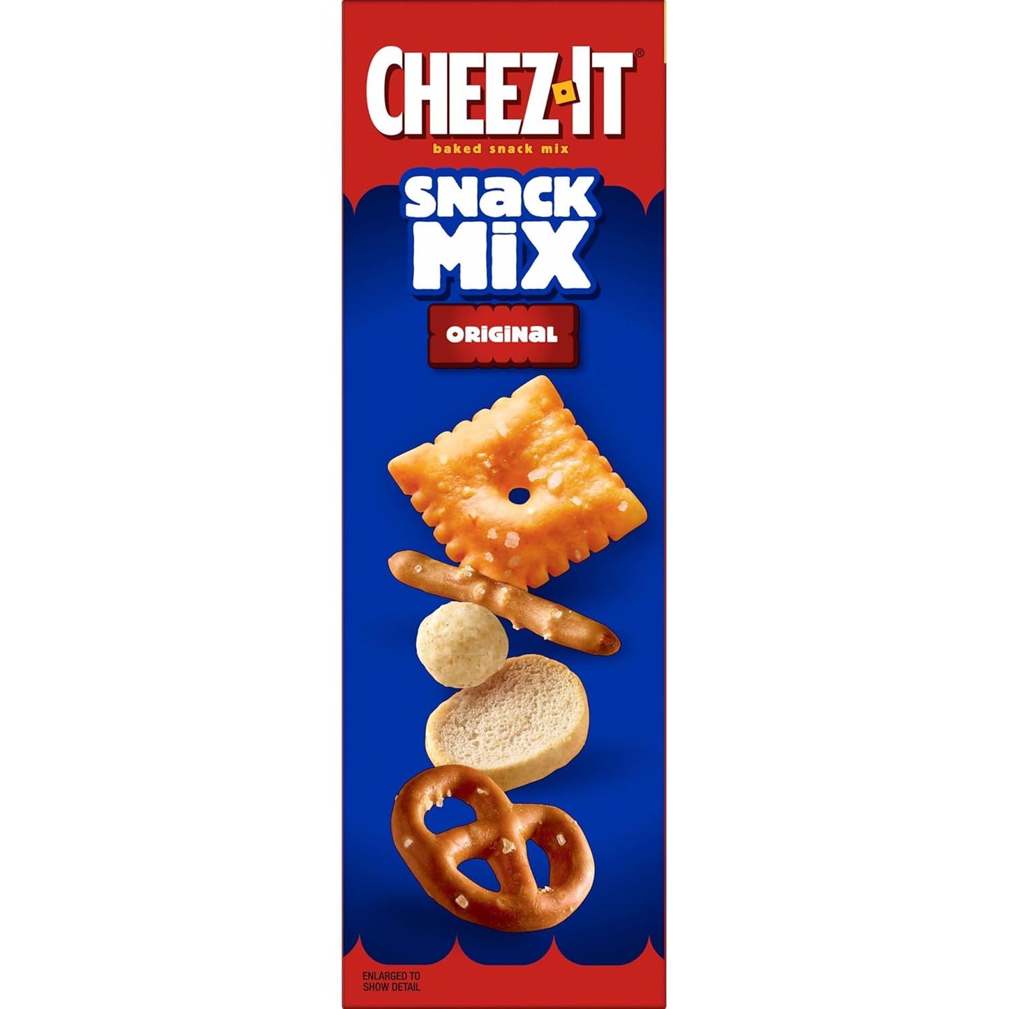Cheez-It Snack Mix, On-the-Go Snack Box for Sports Events and Road Trips, Original, 17.8oz Box
