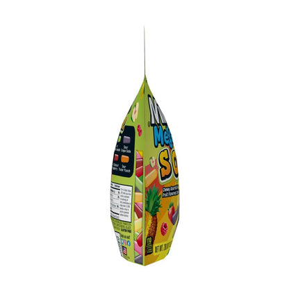 chewy fruit-flavored candy texture coated in sour sugar
