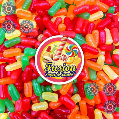 chewy texture designed to hold up during extended snacking