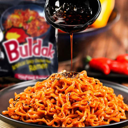 Samyang Buldak Hot Chicken Ramen – Cozy Self-Care Night-In Meal for Stressful Study Weeks