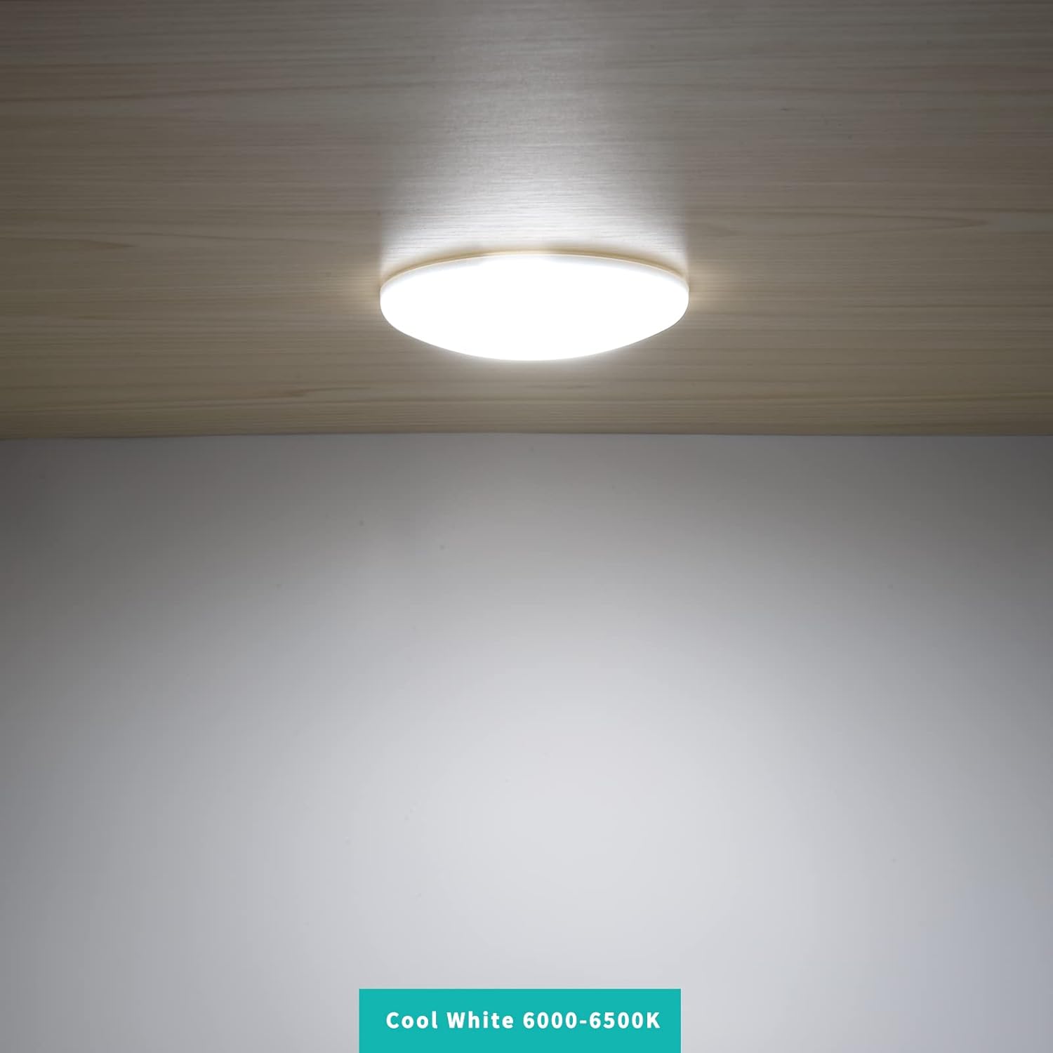 Child Safe RV LED Ceiling Light – Cool Touch Surface Mount Puck for Family Campers, No Hot Bulb 12V DC 4.5W