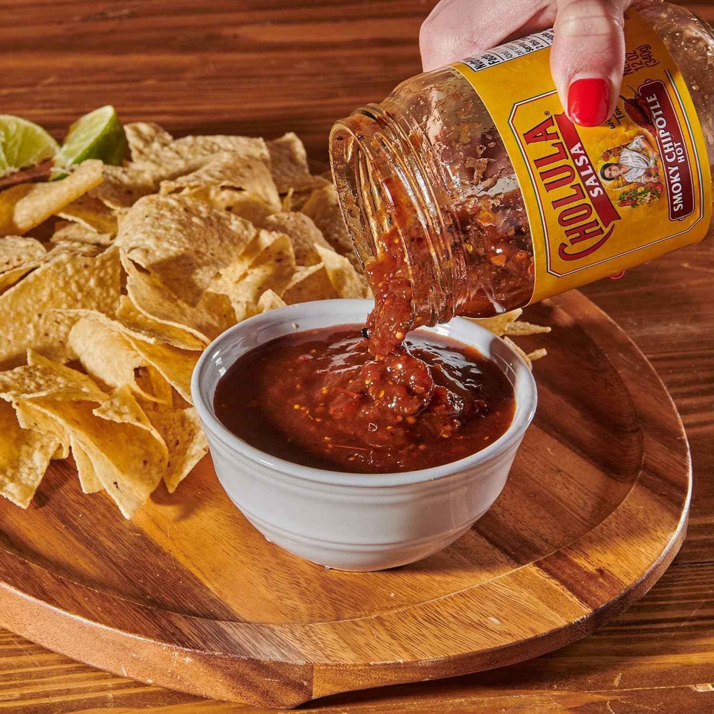 Cholula Smoky Chipotle Salsa (Hot), 12 oz – Thoughtful Birthday Gift for Mom Who Loves Mexican Food