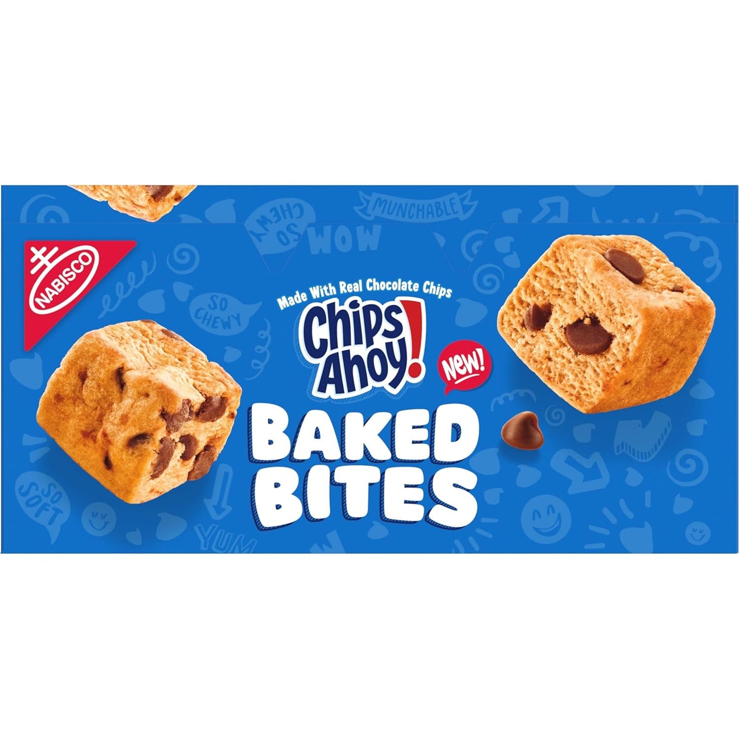CHIPS AHOY! Soft Blondie Bites Individually Wrapped Treats for Kids Lunchbox