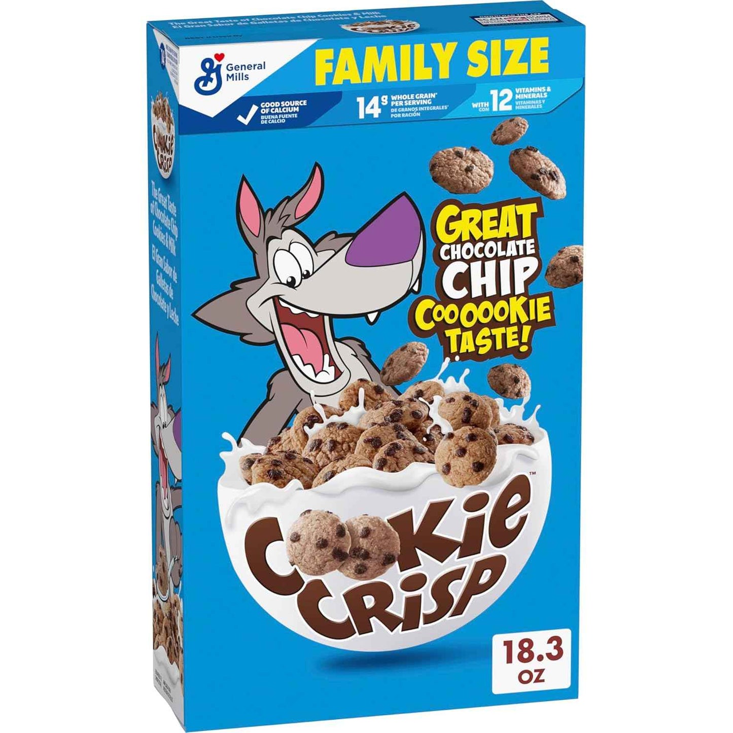 Cookie Crisp Family Size Box – Care Package Treat for College Students and Faraway Family