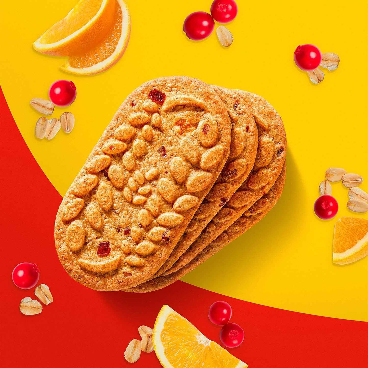belVita Cranberry Orange Breakfast Biscuits – Simple Pantry Staple for Zero-Prep Mornings, 8 Packs of 4 Bars