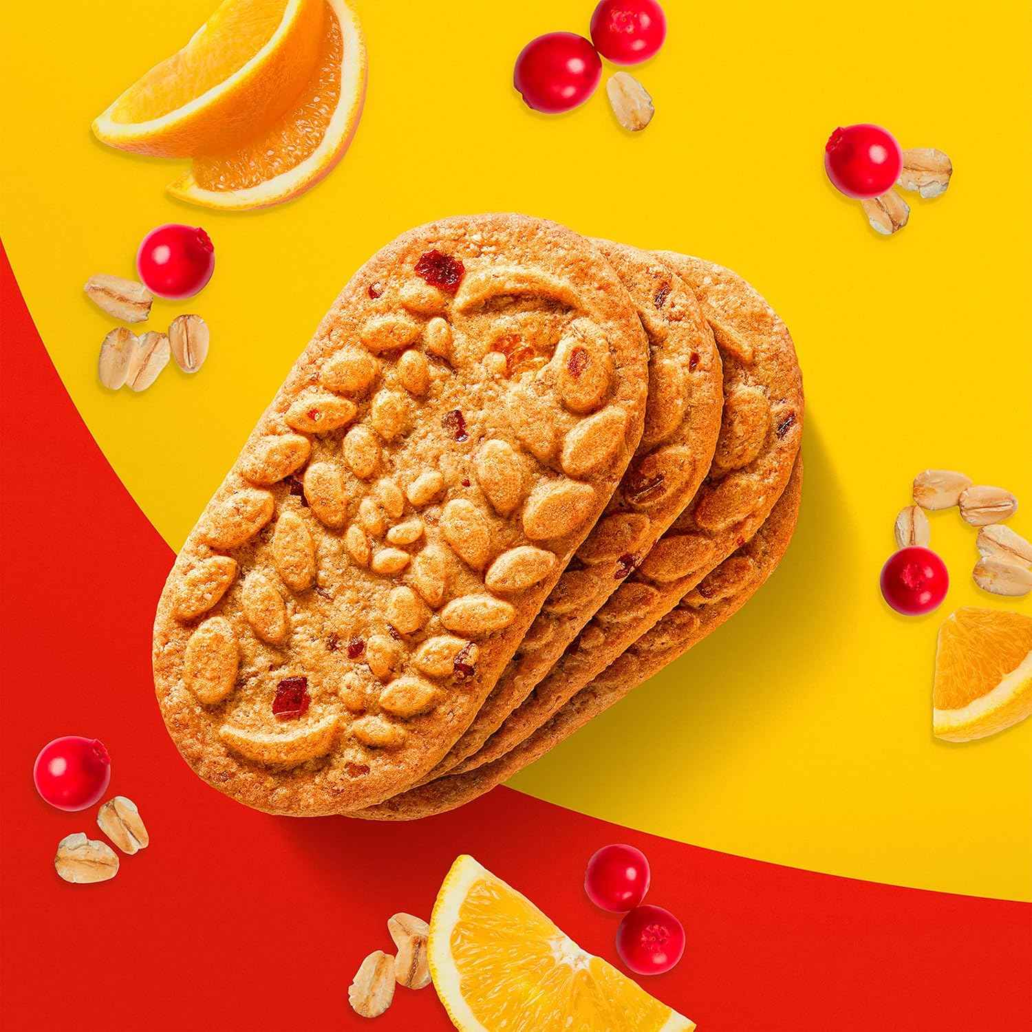belVita Cranberry Orange Breakfast Biscuits – Simple Pantry Staple for Zero-Prep Mornings, 8 Packs of 4 Bars