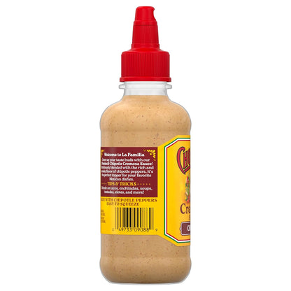 Cholula Chipotle Cremosa Sauce – Unique Birthday Gift for Mom and Women Who Love Mexican Cooking, Creamy Taco Topping, 8 fl oz
