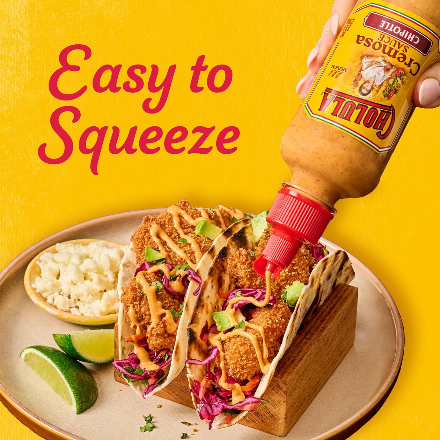 Cholula Chipotle Cremosa Sauce – Unique Birthday Gift for Mom and Women Who Love Mexican Cooking, Creamy Taco Topping, 8 fl oz