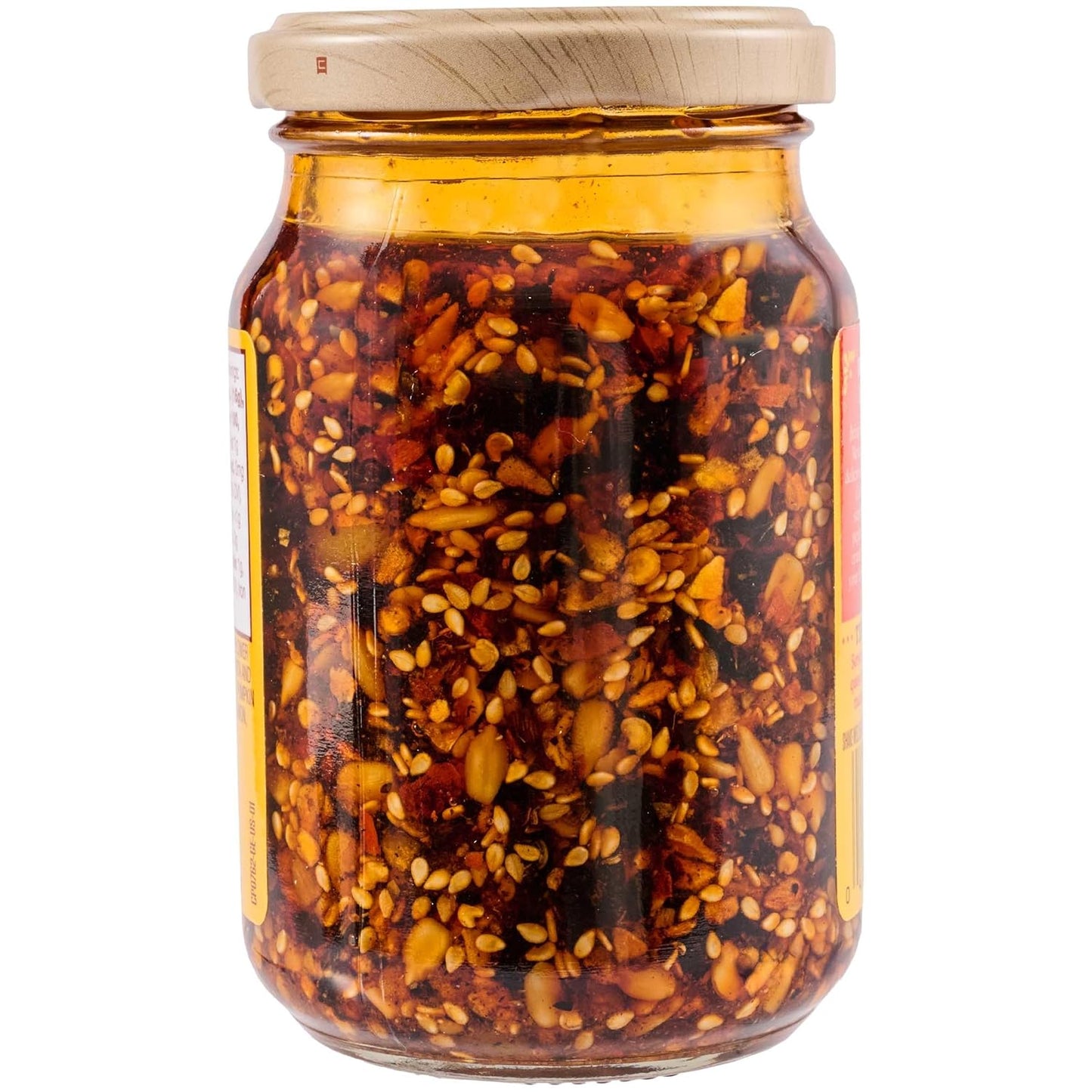 Cholula Crunchy Salsa Macha Chili Crisp – Tailgate and Patio Topping for Burgers, Pizza and Grilled Meats, 8 oz