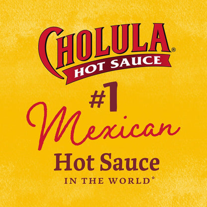 Cholula Hot Sauce Extra Hot – Simple Everyday Egg and Pizza Topping, 5 oz Glass Bottle