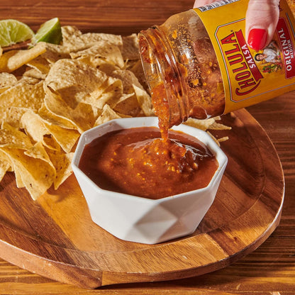 Cholula Original Salsa Medium 12 oz Jar – Versatile Condiment for Weeknight Meals and Casual Entertaining