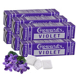 Choward's Violet Mints Candy 6-Pack – Safe, Wrapped Hard Candy for Lunchboxes, Playdates, and Family Road Trips