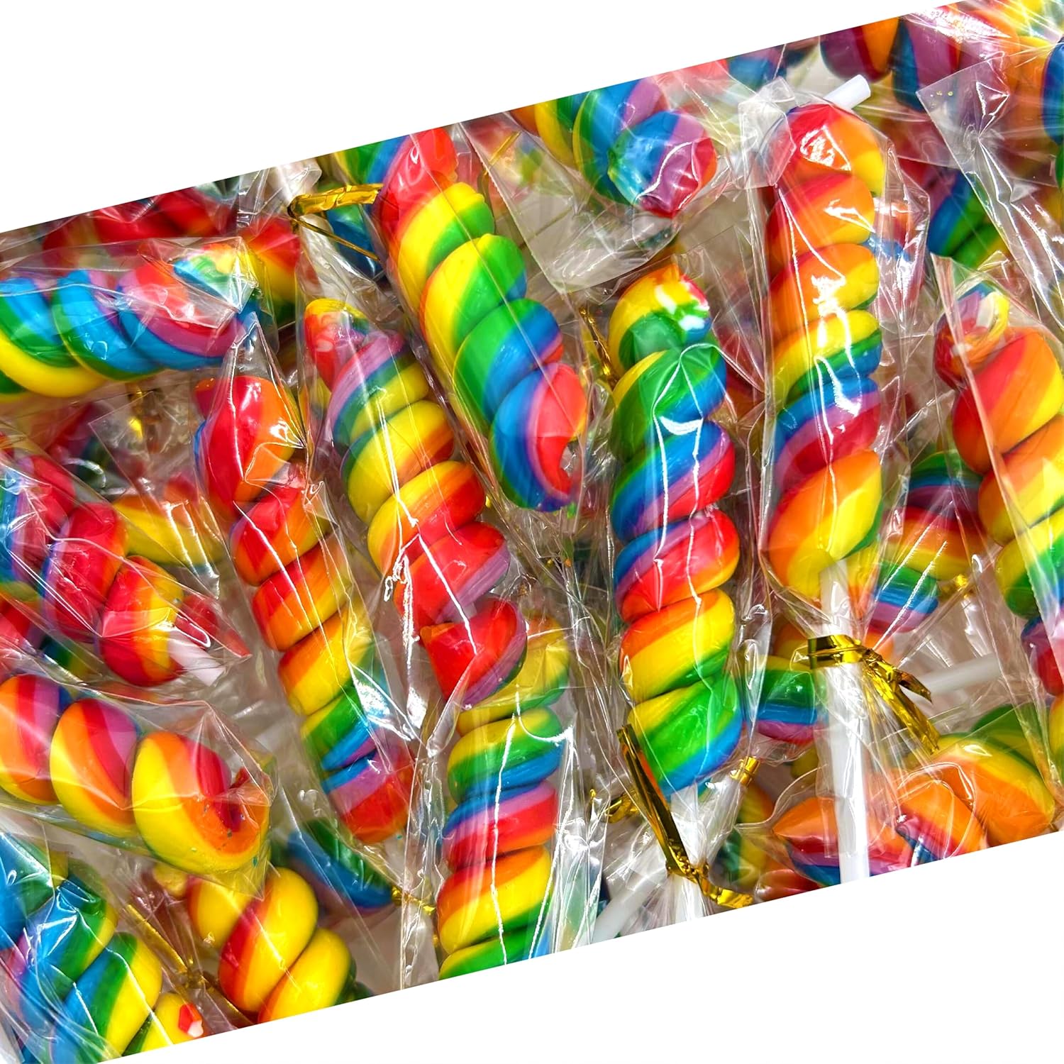 classic carnival-style hard candy sucker format