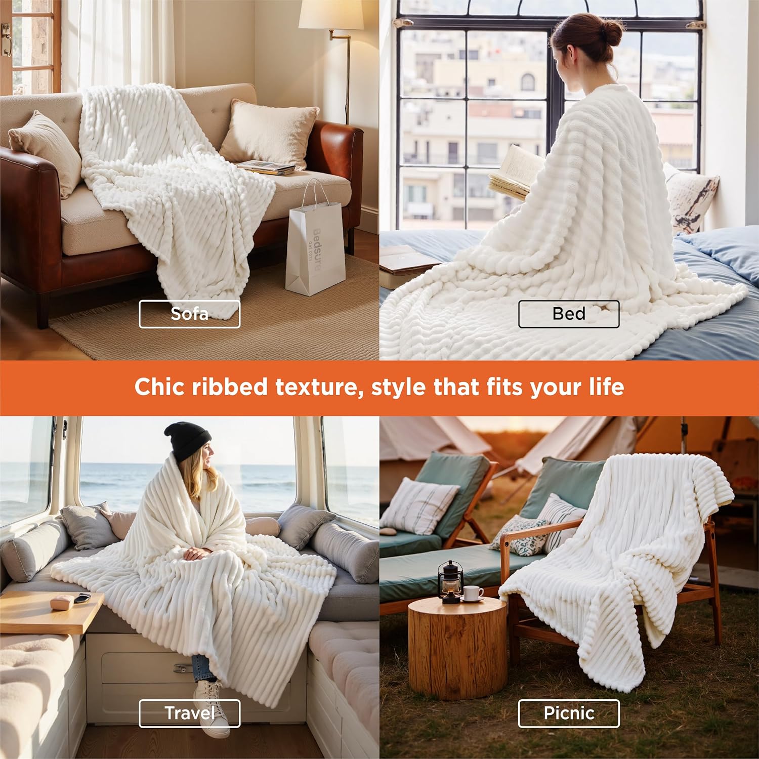 classic textured stripe pattern in 30+ colorways