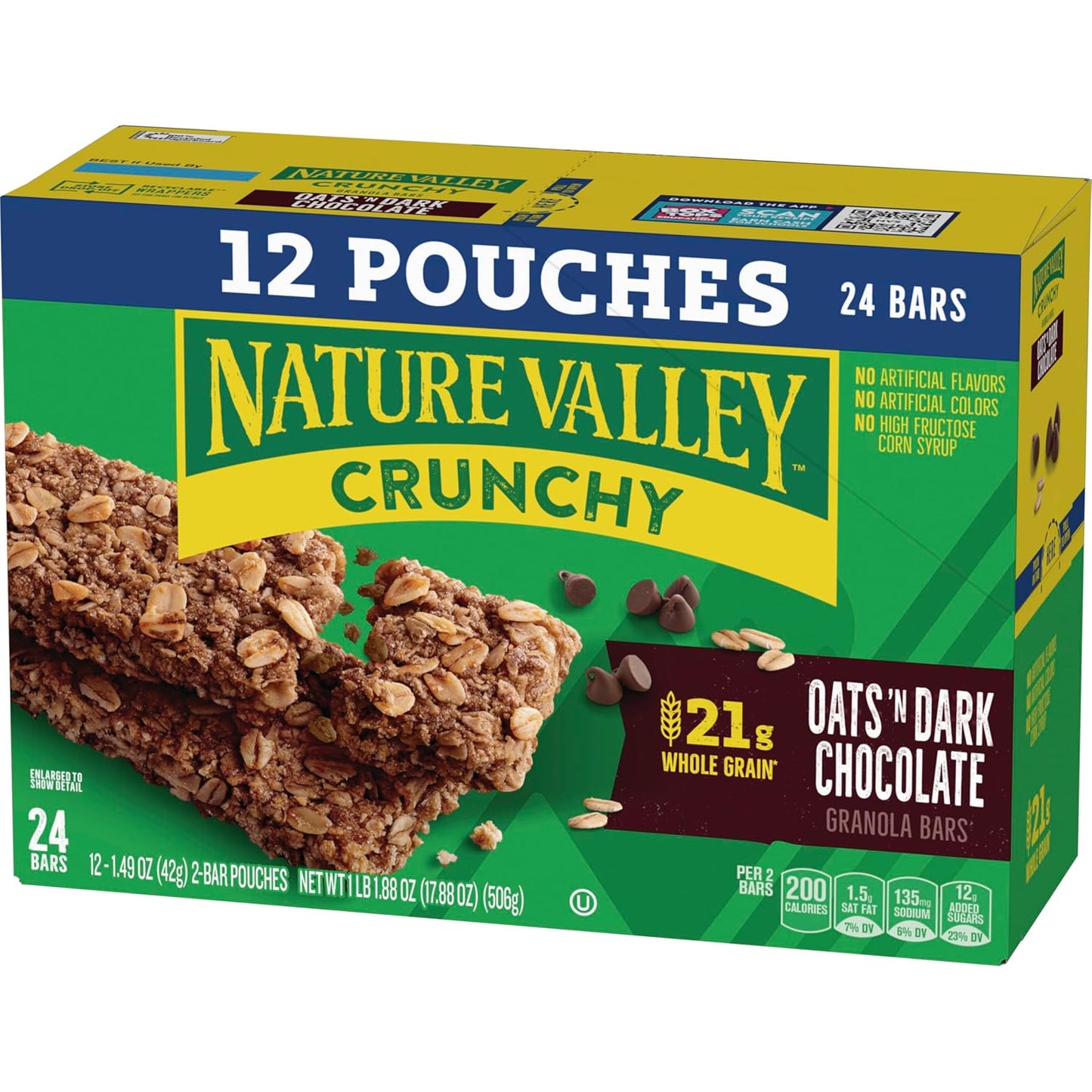 clean label: no artificial flavors, no artificial colors, no high fructose corn syrup