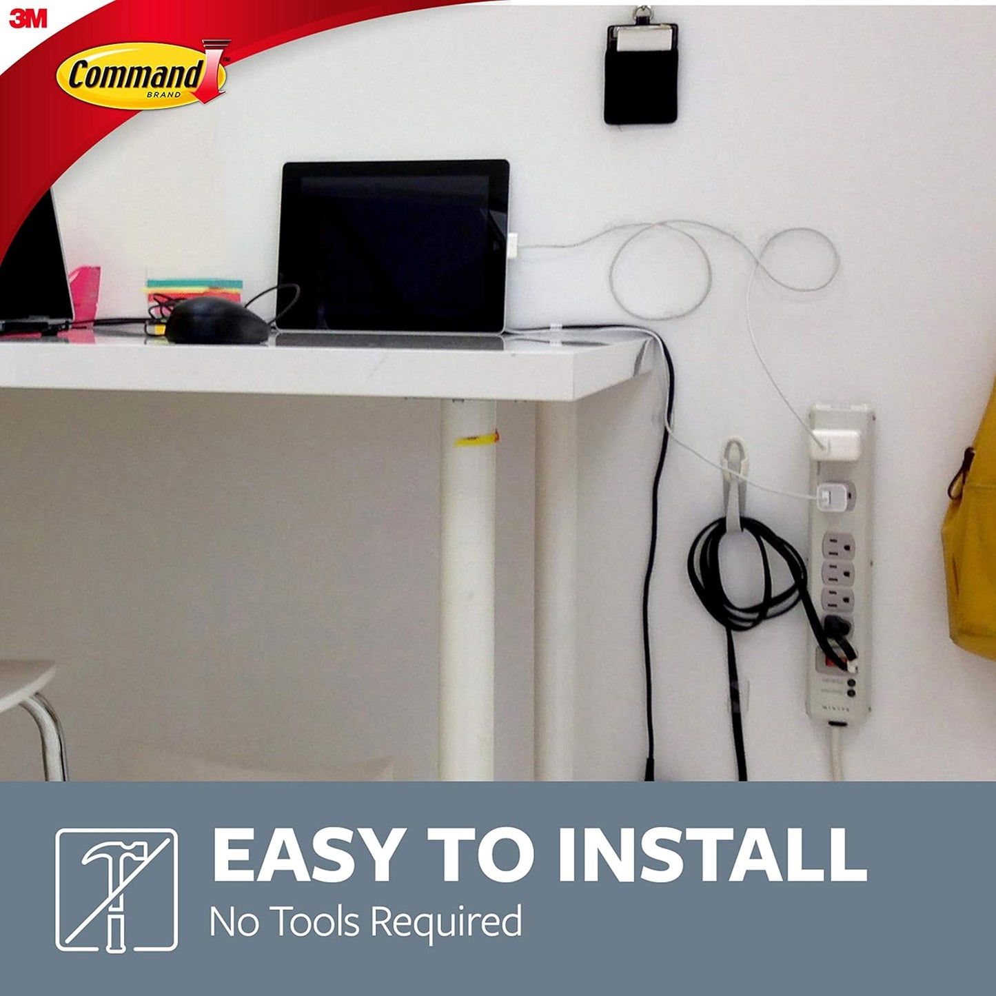 clean-removal adhesive technology that leaves no holes, marks, or residue