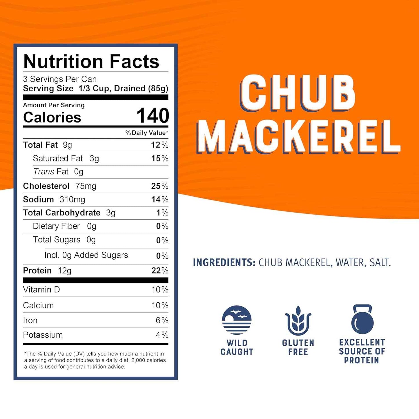 Bumble Bee Canned Mackerel Fillets – Five-Minute High-Protein Meal for Focus and Fuel