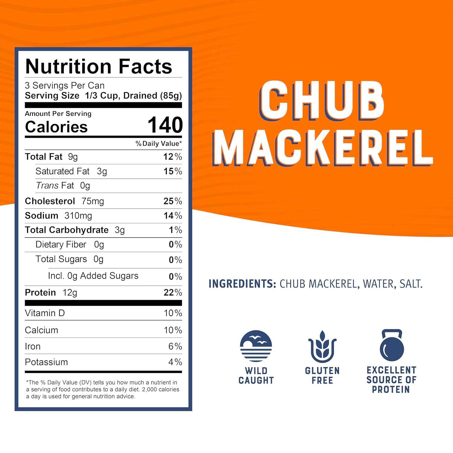 Bumble Bee Canned Mackerel Fillets – Five-Minute High-Protein Meal for Focus and Fuel