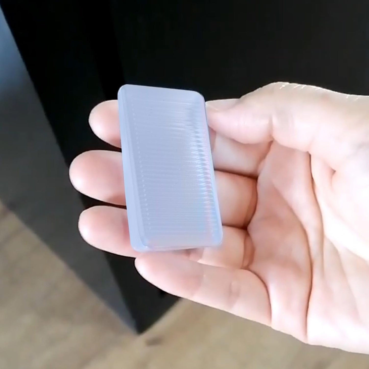 Clear Furniture Shims – Invisible Bedroom Decor Fix for Wobbly Nightstands, Living Room Leveling