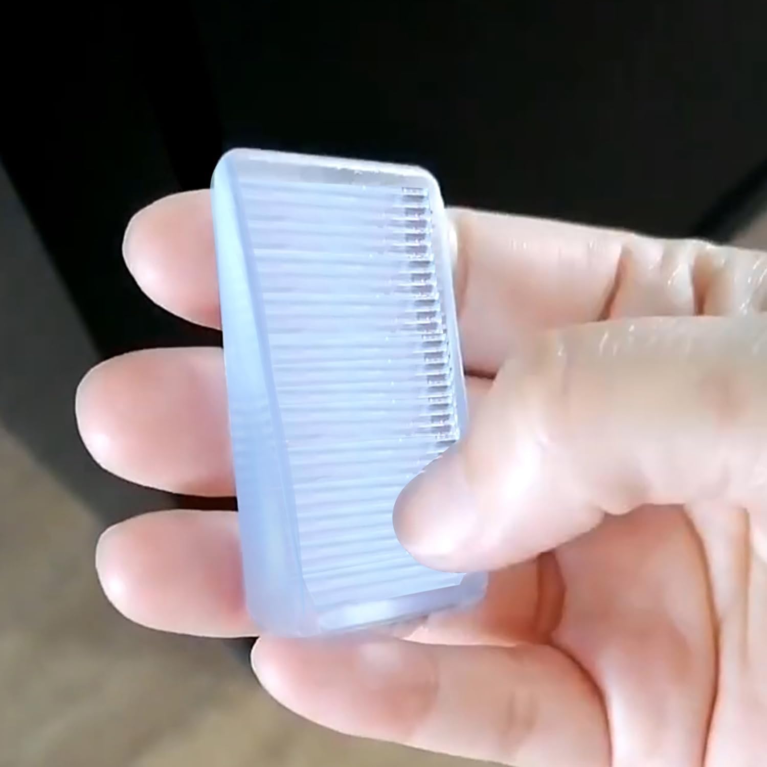 Clear Furniture Shims – Invisible Bedroom Decor Fix for Wobbly Nightstands, Living Room Leveling