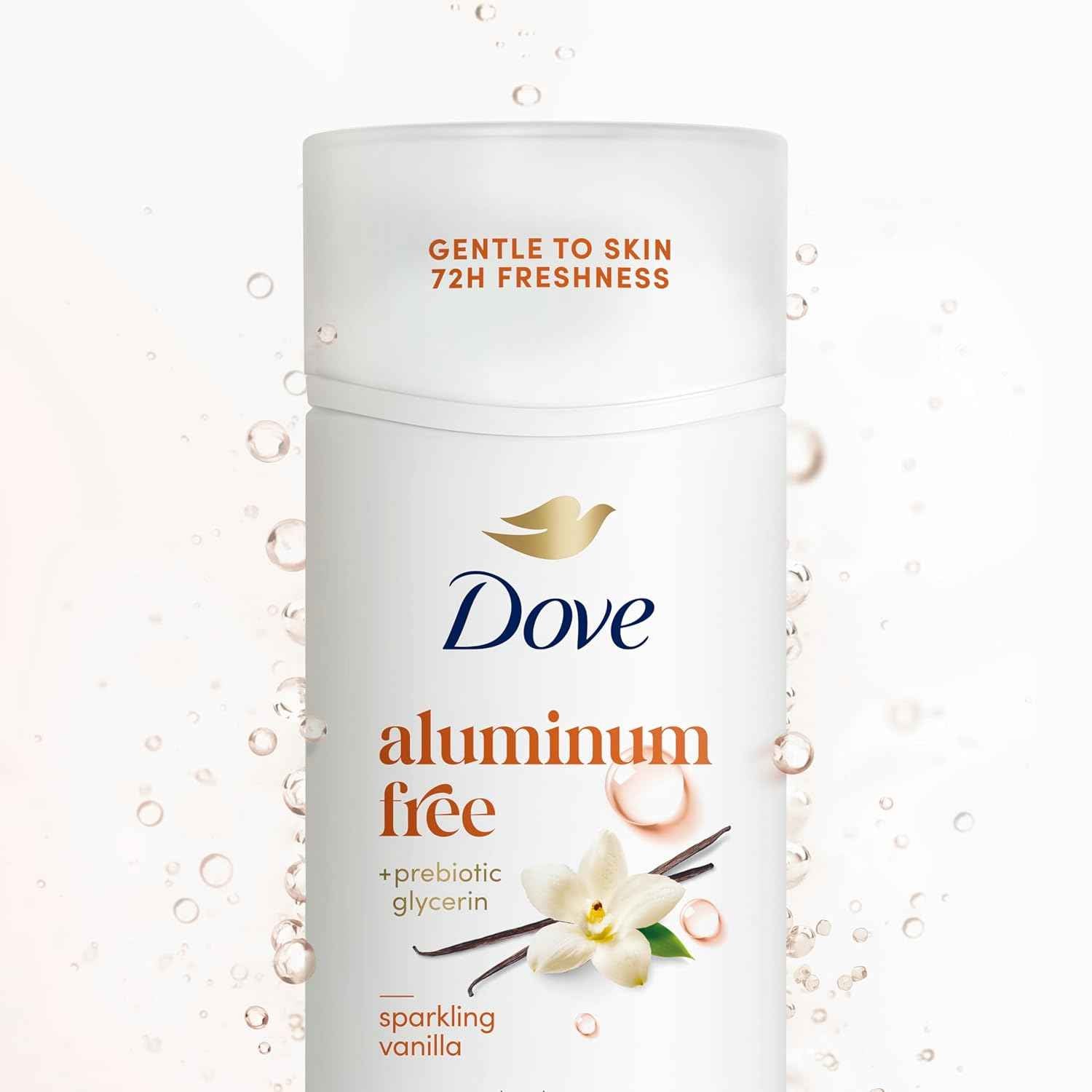 Dove Deodorant Stick Sparkling Vanilla – Vanilla Scent Gift Set for Her Birthday