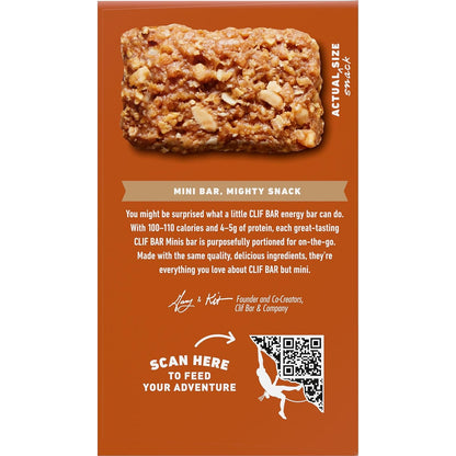CLIF BAR Minis Crunchy Peanut Butter – 100-Calorie Portion-Controlled Snack for Mindful Eating