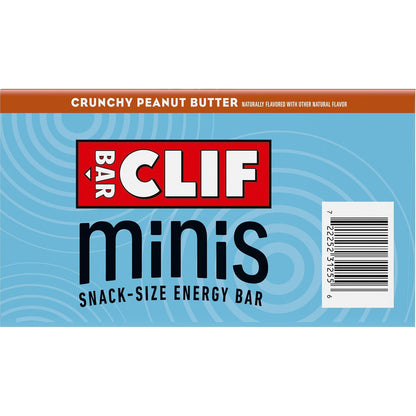 CLIF BAR Minis Crunchy Peanut Butter – 100-Calorie Portion-Controlled Snack for Mindful Eating