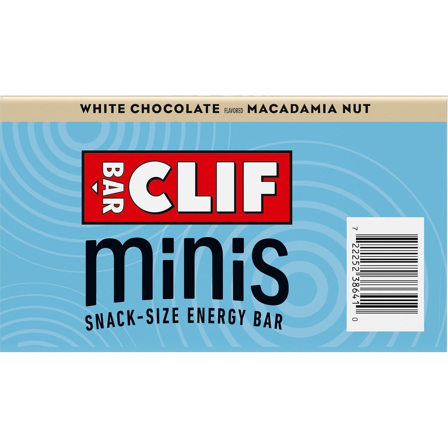 CLIF BAR Minis White Chocolate Macadamia Nut Snack Bars for Midday Energy and Workday Reset Rituals