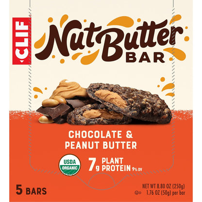 CLIF Nut Butter Bar – Individually Wrapped Energy Bar for Cycling Routes and Trail Adventures