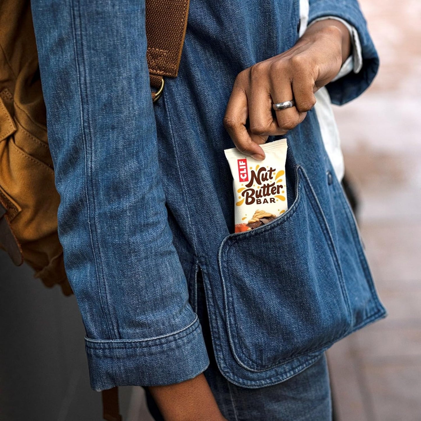 CLIF Nut Butter Bar – Individually Wrapped Energy Bar for Cycling Routes and Trail Adventures