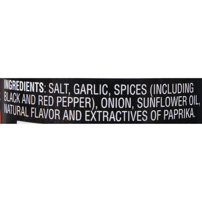 coarsely ground black pepper, salt, and garlic blend
