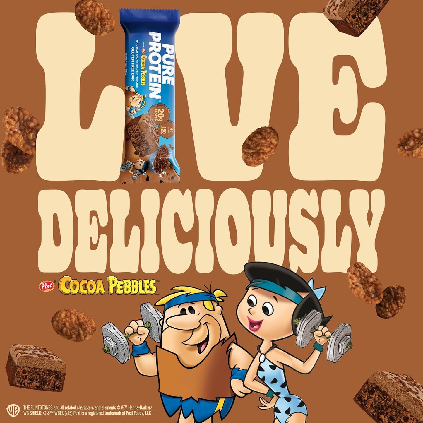 cocoa pebbles-inspired cereal milk chocolate flavor