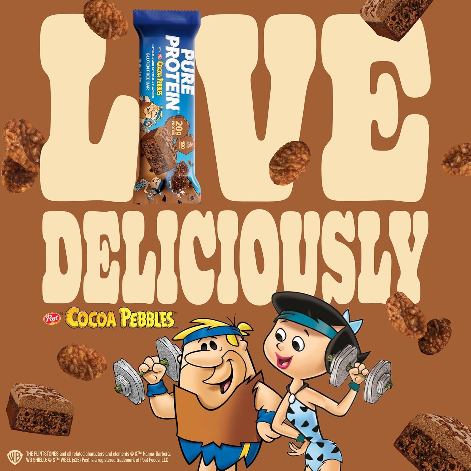 cocoa pebbles-inspired cereal milk chocolate flavor