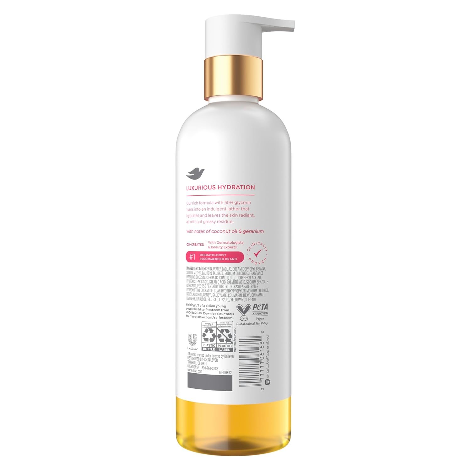 coconut oil and geranium oil active ingredients for scent and skin nourishment