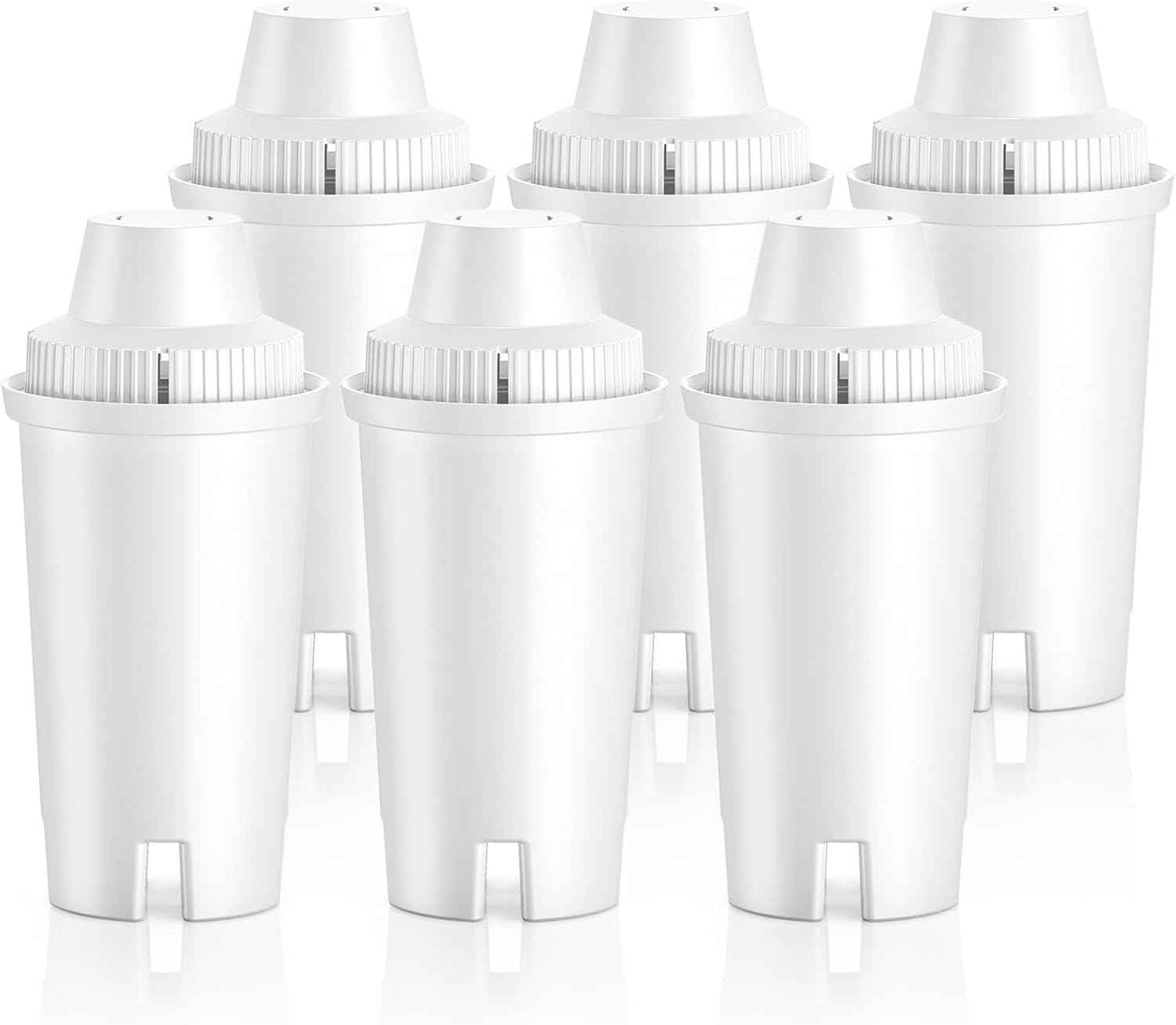 AquaShine 6-Pack Brita Replacement Filters – Practical Housewarming Gift for New Homeowners and Renters
