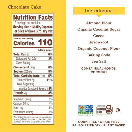 Simple Mills Chocolate Almond Flour Mix – Allergen-Free Birthday Cupcakes for School-Age Kids