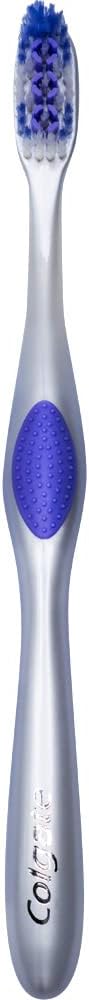 Colgate 360 Enamel Health Sensitive Toothbrush – Safe Gentle Brushing for Older Adults and Post-Dental Patients, Extra Soft, Pack of 6