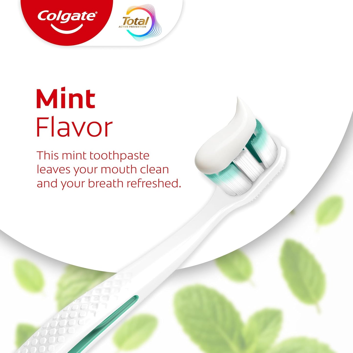Colgate Total Plaque Pro Release Whitening Toothpaste – Clean Formula, One-Tube Solution for Gum & Whitening