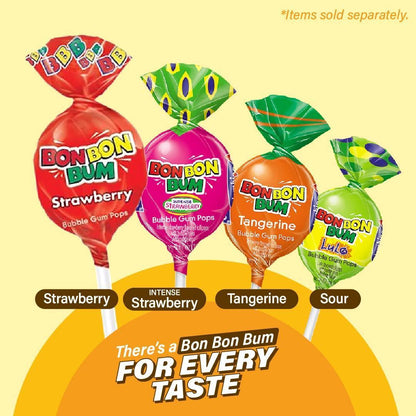Colombina Bon Bon Bum Lollipops – Nostalgic Colombian Hard Candy Stocking Stuffer and Prank Gift for White Elephant Exchanges