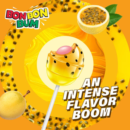 Colombina Bon Bon Bum Lollipops – Real-Mango Tropical Hard Candy as a Sweet-and-Tangy Self-Care Reward After Long Workdays