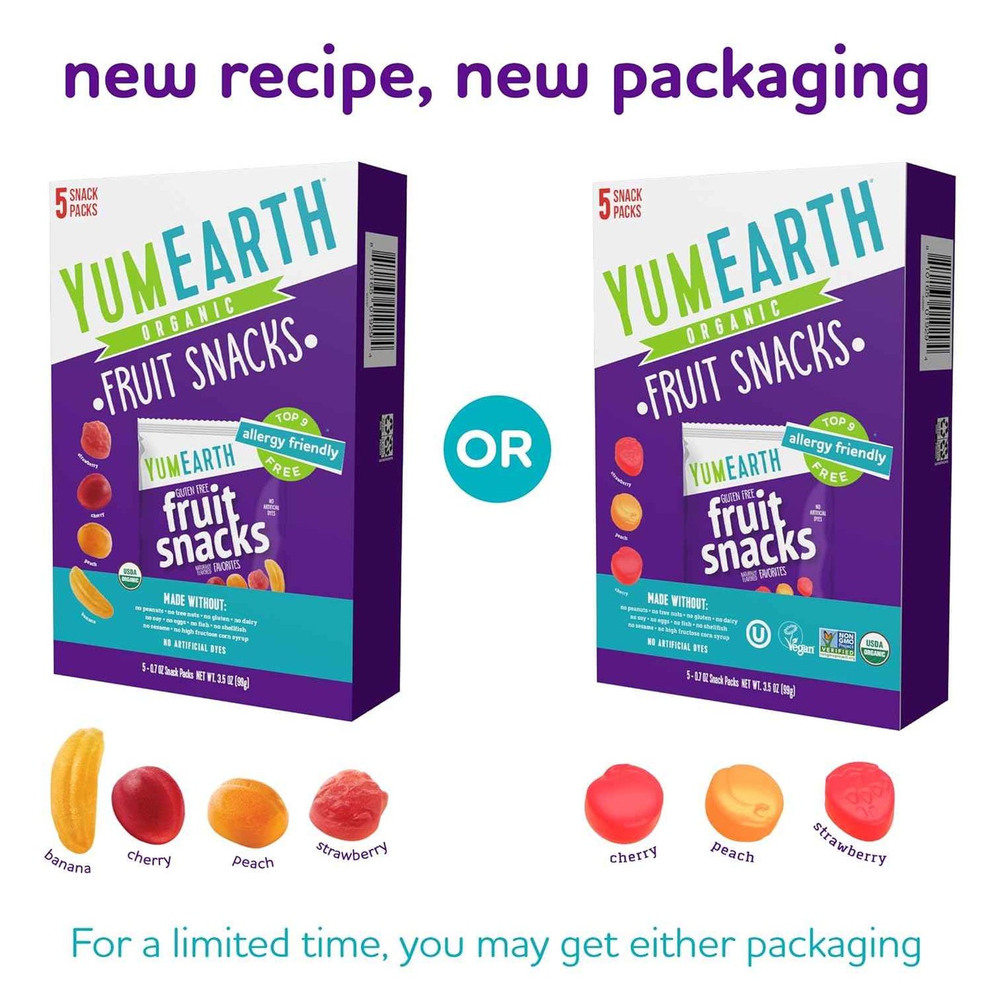 YumEarth Organic Fruit Snacks – Thoughtful Care Package Gift for Allergy Sensitive Friends and Family