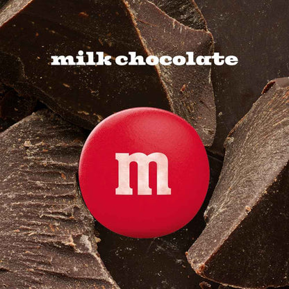 M&M'S Milk Chocolate Candy for Kids – Family Size 18 oz Resealable Bag for Lunch Boxes and Snack Time