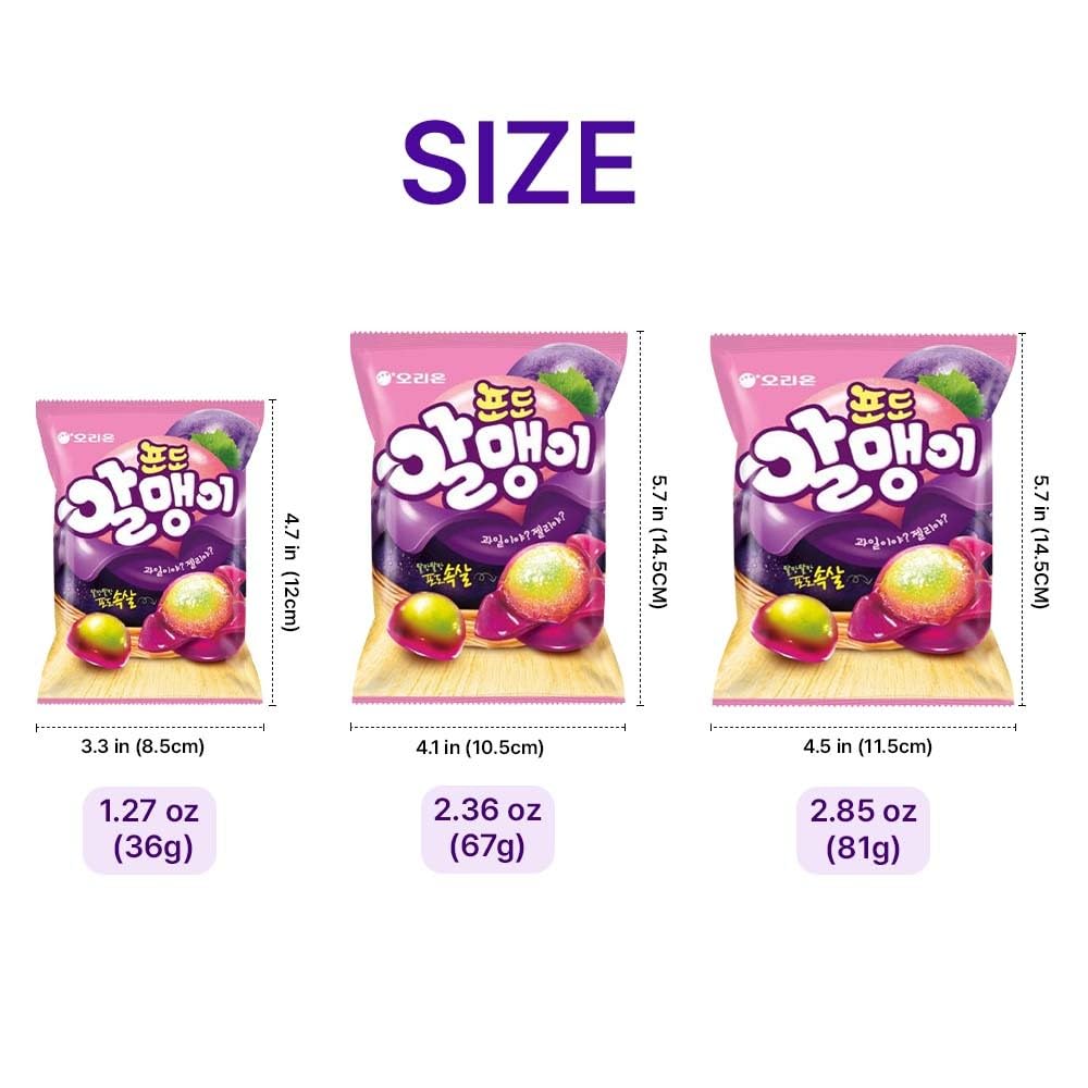 compact 1.26oz (36g) per pack sized for lunchboxes and on-the-go snacking