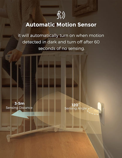 compact 2.36 x 3.15 x 1.69 inch wall-plug form factor available in 5 colors and 2/4-pack sizes