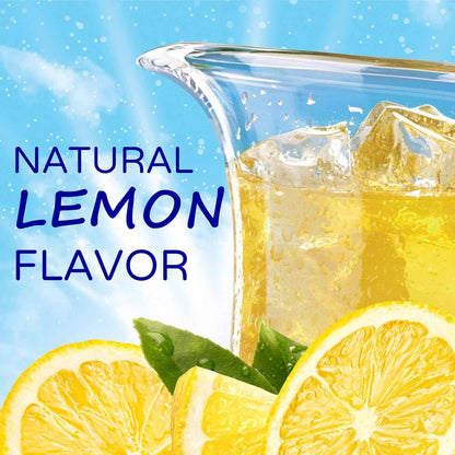 Crystal Light Sugar-Free Lemonade Drink Mix – Family-Friendly Lemonade Powder for Backyard Picnics and Lunchbox Packing